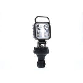 Work light LED square 90X90mm FLEXY autoblok with handle and switch- cable